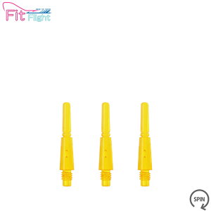 COSMO DARTS(�R�X���_�[�c) Fit Shaft GEAR(�t�B�b�g�V���t�g �M�A) �m�[�}�� �X�s�� �C�G���[ ��1���@(�_�[�c �V���t�g Normal Spin Yellow)