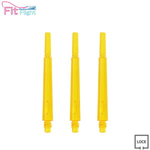 COSMO DARTS(RX_[c) Fit Shaft GEAR(tBbgVtg MA) m[} bN CG[ 6@(_[c Vtg darts shaft Normal Lock Yellow)
