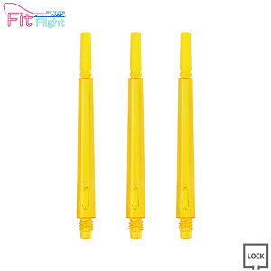 COSMO DARTS(�R�X���_�[�c) Fit Shaft GEAR(�t�B�b�g�V���t�g �M�A) �m�[�}�� ���b�N �C�G���[ ��8���@(�_�[�c �V���t�g darts shaft Normal Lock Yellow)