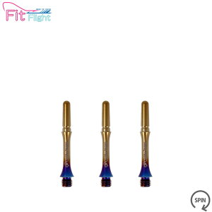 COSMO DARTS(�R�X���_�[�c) Fit Shaft TiTANIUM(�t�B�b�g�V���t�g �`�^�j�E��) �X���� �X�s�� �Ă��F ��2���@(�_�[�c �V���t�g darts shaft Slim Spin)