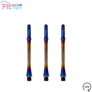 COSMO DARTS(�R�X���_�[�c) Fit Shaft TiTANIUM(�t�B�b�g�V���t�g �`�^�j�E��) �X���� �X�s�� �Ă��F ��6���@(�_�[�c �V���t�g darts shaft Slim Spin)