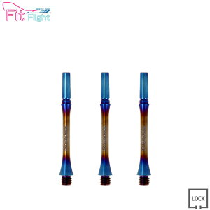 COSMO DARTS(�R�X���_�[�c) Fit Shaft TiTANIUM(�t�B�b�g�V���t�g �`�^�j�E��) �X���� ���b�N �Ă��F ��4���@(�_�[�c �V���t�g darts shaft Slim Lock)