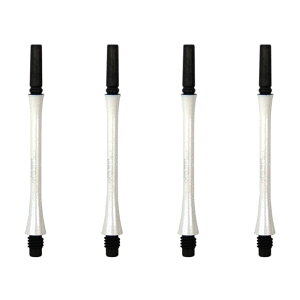 COSMO DARTS(RX_[c) Fit Shaft COLOR Carbon(tBbgVtg J[J[{) X p[zCg@(_[c Vtg darts shaft Slim Pearl White)