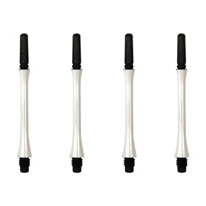 COSMO DARTS(�R�X���_�[�c) Fit Shaft COLOR Carbon(�t�B�b�g�V���t�g �J���[�J�[�{��) �X���� �p�[���z���C�g�@(�_�[�c �V���t�g darts shaft Slim Pearl White)