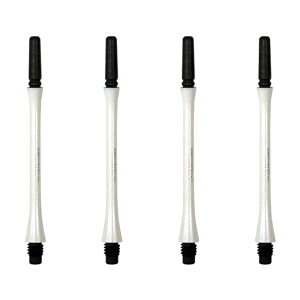 COSMO DARTS(RX_[c) Fit Shaft COLOR Carbon(tBbgVtg J[J[{) X p[zCg@(_[c Vtg darts shaft Slim Pearl White)