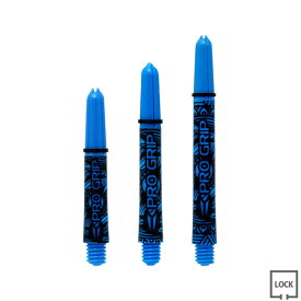 TARGET(ターゲット) INK PRO GRIP SHAFT(インク プログリップシャフト) ブルー　(ダーツ シャフト)