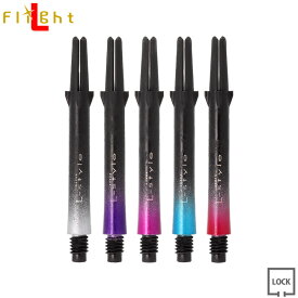 【NR】ARCHITEX(アーキテクス) L-SHaft Carbon(エルシャフト カーボン) カラーシャフト ロック ストレート　(ダーツ シャフト)