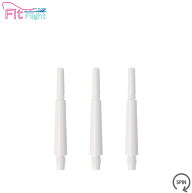 COSMO DARTS(コスモダーツ) Fit Shaft GEAR(フィットシャフト ギア) ノーマル スピン ホワイト ＜3＞　(…