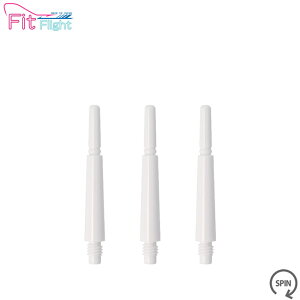 COSMO DARTS(RX_[c) Fit Shaft GEAR(tBbgVtg MA) m[} Xs zCg 3@(_[c Vtg darts shaft Normal Spin White)