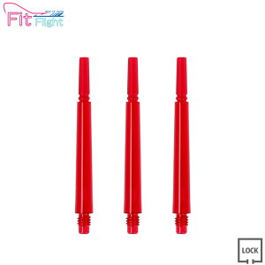 COSMO DARTS(�R�X���_�[�c) Fit Shaft GEAR(�t�B�b�g�V���t�g �M�A) �m�[�}�� ���b�N ���b�h ��6���@(�_�[�c �V���t�g darts shaft Normal Lock Red)