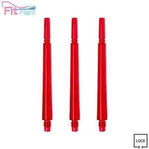 COSMO DARTS(�R�X���_�[�c) Fit Shaft GEAR(�t�B�b�g�V���t�g �M�A) �m�[�}�� ���b�N ���b�h ��8���@(�_�[�c �V���t�g darts shaft Normal Lock Red)