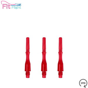 yZ[ΏۏizCOSMO DARTS(RX_[c) Fit Shaft GEAR(tBbgVtg MA) nCubh Xs bh 2@(_[c Vtg darts shaft Hybrid Spin Red)