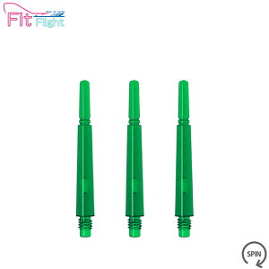 COSMO DARTS(RX_[c) Fit Shaft GEAR(tBbgVtg MA) m[} Xs O[ 4@(_[c Vtg darts shaft Normal Spin Green)