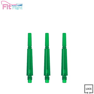 COSMO DARTS(�R�X���_�[�c) Fit Shaft GEAR(�t�B�b�g�V���t�g �M�A) �m�[�}�� ���b�N �O���[�� ��3���@(�_�[�c �V���t�g darts shaft Normal Lock Green)