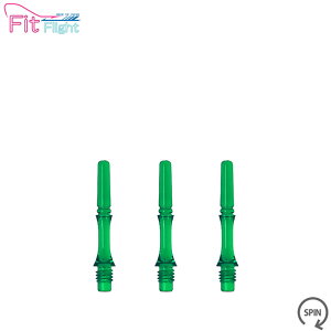 COSMO DARTS(RX_[c) Fit Shaft GEAR(tBbgVtg MA) X Xs O[ 1@(_[c Vtg darts shaft Slim Spin Green)