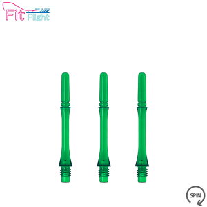 COSMO DARTS(RX_[c) Fit Shaft GEAR(tBbgVtg MA) X Xs O[ 3@(_[c Vtg darts shaft Slim Spin Green)