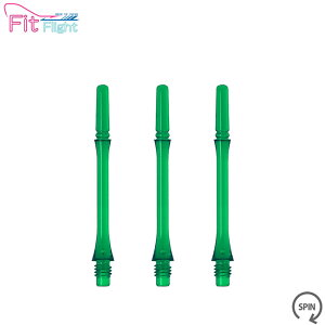 COSMO DARTS(RX_[c) Fit Shaft GEAR(tBbgVtg MA) X Xs O[ 5@(_[c Vtg darts shaft Slim Spin Green)
