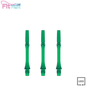 COSMO DARTS(RX_[c) Fit Shaft GEAR(tBbgVtg MA) X bN O[ 3@(_[c Vtg darts shaft Slim Lock Green)