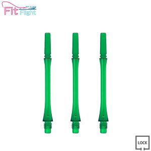 COSMO DARTS(�R�X���_�[�c) Fit Shaft GEAR(�t�B�b�g�V���t�g �M�A) �X���� ���b�N �O���[�� ��6���@(�_�[�c �V���t�g darts shaft Slim Lock Green)