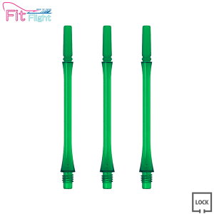 COSMO DARTS(�R�X���_�[�c) Fit Shaft GEAR(�t�B�b�g�V���t�g �M�A) �X���� ���b�N �O���[�� ��8���@(�_�[�c �V���t�g darts shaft Slim Lock Green)