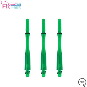 COSMO DARTS(RX_[c) Fit Shaft GEAR(tBbgVtg MA) nCubh Xs O[ 6@(_[c Vtg darts shaft Hybrid Spin Green)