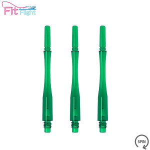 COSMO DARTS(RX_[c) Fit Shaft GEAR(tBbgVtg MA) nCubh Xs O[ 7@(_[c Vtg darts shaft Hybrid Spin Green)
