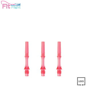 COSMO DARTS(�R�X���_�[�c) Fit Shaft GEAR(�t�B�b�g�V���t�g �M�A) �X���� ���b�N �s���N ��1���@(�_�[�c �V���t�g darts shaft Slim Lock Pink)