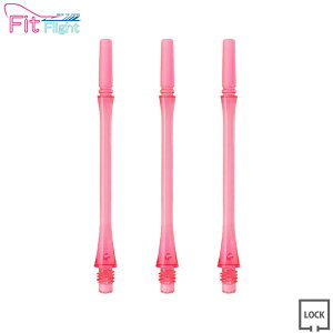 COSMO DARTS(�R�X���_�[�c) Fit Shaft GEAR(�t�B�b�g�V���t�g �M�A) �X���� ���b�N �s���N ��8���@(�_�[�c �V���t�g darts shaft Slim Lock Pink)