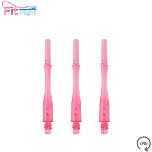 COSMO DARTS(�R�X���_�[�c) Fit Shaft GEAR(�t�B�b�g�V���t�g �M�A) �n�C�u���b�h �X�s�� �s���N ��5���@(�_�[�c �V���t�g darts shaft Hybrid Spin Pink)