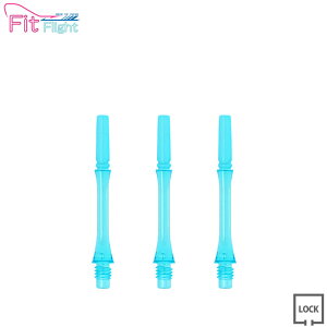 COSMO DARTS(RX_[c) Fit Shaft GEAR(tBbgVtg MA) X bN u[ 3@(_[c Vtg darts shaft Slim Lock Blue)