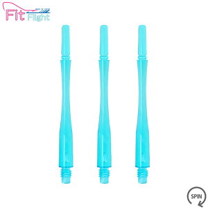 COSMO DARTS(�R�X���_�[�c) Fit Shaft GEAR(�t�B�b�g�V���t�g �M�A) �n�C�u���b�h �X�s�� �u���[ ��8���@(�_�[�c �V���t�g darts shaft Hybrid Spin Blue)