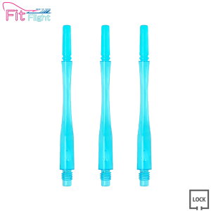 COSMO DARTS(�R�X���_�[�c) Fit Shaft GEAR(�t�B�b�g�V���t�g �M�A) �n�C�u���b�h ���b�N �u���[ ��8���@(�_�[�c �V���t�g darts shaft Hybrid Lock Blue)
