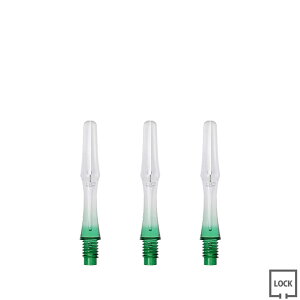 JOKERDRIVER(�W���[�J�[�h���C�o�[) ��-ZERO- Gradation SHAFT ���N���A �����^�C�v�� 18mm(S) ���O���[�����@(�_�[�c �V���t�g darts shaft Clear Green �[���V���t�g �O���f�[�V���� �v���N�e�B�X)