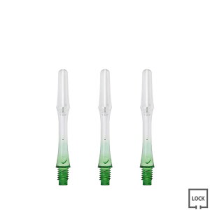 JOKERDRIVER(�W���[�J�[�h���C�o�[) ��-ZERO- Gradation SHAFT ���N���A �����^�C�v�� 24mm(I) ���O���[�����@(�_�[�c �V���t�g darts shaft Clear Green �[���V���t�g �O���f�[�V���� �v���N�e�B�X)