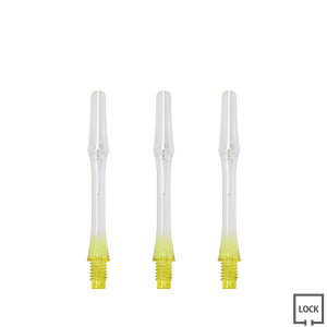 JOKERDRIVER(�W���[�J�[�h���C�o�[) ��-ZERO- Gradation SHAFT ���N���A �����^�C�v�� 28.5mm(IL) ���C�G���[���@(�_�[�c �V���t�g darts shaft Clear Yellow �[���V���t�g �O���f�[�V���� �v���N�e�B�X)