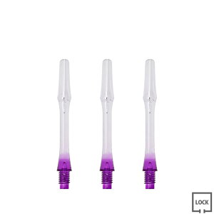 JOKERDRIVER(�W���[�J�[�h���C�o�[) ��-ZERO- Gradation SHAFT ���N���A �����^�C�v�� 28.5mm(IL) ���p�[�v�����@(�_�[�c �V���t�g darts shaft Clear Purple �[���V���t�g �O���f�[�V���� �v���N�e�B�X)