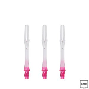 JOKERDRIVER(�W���[�J�[�h���C�o�[) ��-ZERO- Gradation SHAFT ���N���A �����^�C�v�� 28.5mm(IL) ���s���N���@(�_�[�c �V���t�g darts shaft Clear Pink �[���V���t�g �O���f�[�V���� �v���N�e�B�X)