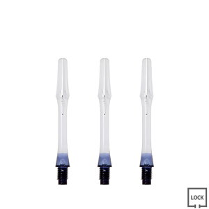 JOKERDRIVER(�W���[�J�[�h���C�o�[) ��-ZERO- Gradation SHAFT ���N���A �����^�C�v�� 28.5mm(IL) ���u���b�N���@(�_�[�c �V���t�g darts shaft Clear Black �[���V���t�g �O���f�[�V���� �v���N�e�B�X)