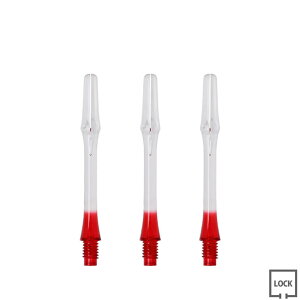 JOKERDRIVER(W[J[hCo[) -ZERO- Gradation SHAFT NA ^Cv 31mm(M) bh@(_[c Vtg darts shaft Clear Red [Vtg Of[V vNeBX)