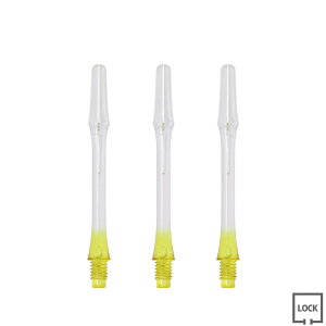 JOKERDRIVER(�W���[�J�[�h���C�o�[) ��-ZERO- Gradation SHAFT ���N���A �����^�C�v�� 35mm(ML) ���C�G���[���@(�_�[�c �V���t�g darts shaft Clear Yellow �[���V���t�g �O���f�[�V���� �v���N�e�B�X)