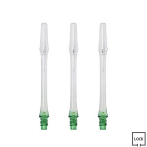 JOKERDRIVER(�W���[�J�[�h���C�o�[) ��-ZERO- Gradation SHAFT ���N���A �����^�C�v�� 38.5mm(XL) ���O���[�����@(�_�[�c �V���t�g darts shaft Clear Green �[���V���t�g �O���f�[�V���� �v���N�e�B�X)
