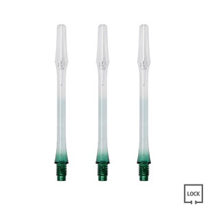 JOKERDRIVER(�W���[�J�[�h���C�o�[) ��-ZERO- Gradation SHAFT ���N���A �����^�C�v�� 41.5mm(XXL) ���O���[�����@(�_�[�c �V���t�g darts shaft Clear Green �[���V���t�g �O���f�[�V���� �v���N�e�B�X)