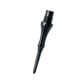 EDGE SPORTS(エッジスポーツ) マスターチップ χ(カイ) 30pcs ＜マットブラック＞　(ダーツ チップ ティップ darts tip Master tip Mat Black)