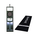 【セット商品】DARTSLIVE Home＆DARTSLIVE ポールスタンド＆DARTSLIVE Home スローマット＆DARTSLIVE3 タペストリー　(ダーツ ボード)