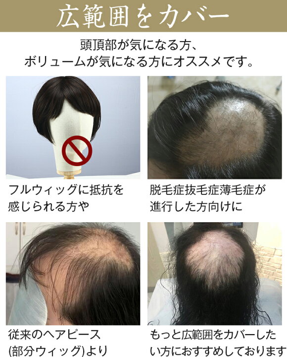 楽天市場】【試着/返品OK！送料無料】部分ウィッグ 人毛100%レミヘアー 