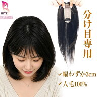【試着可能 返品OK】 部分ウィッグ 人毛100% 分け目・つむじカバー I型 自然 ウィッグ 女性用 バレない …