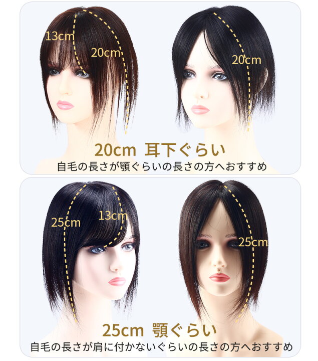 楽天市場】返品・色交換可 部分ウィッグ 人毛100%レミー 総手植え 
