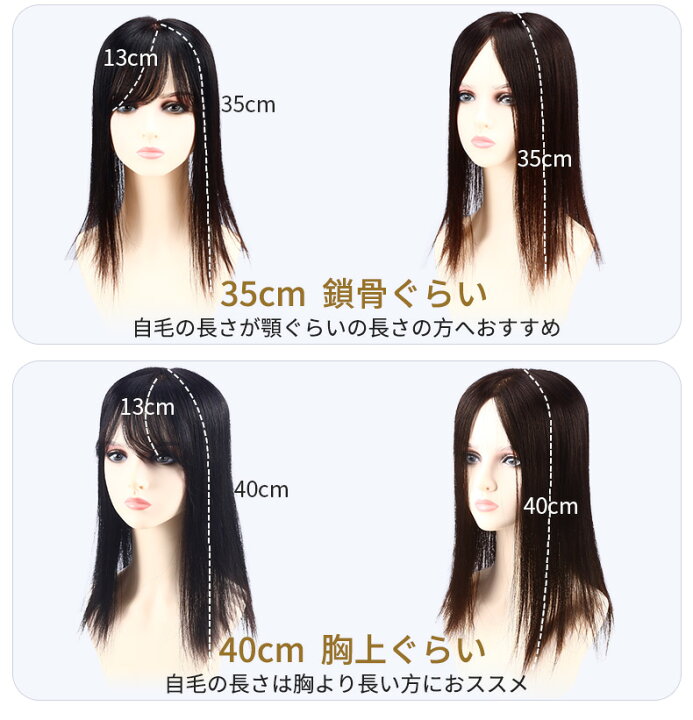 楽天市場】3/31全品P2倍！ 返品 交換 承ります！ 部分 ウィッグ かつら 