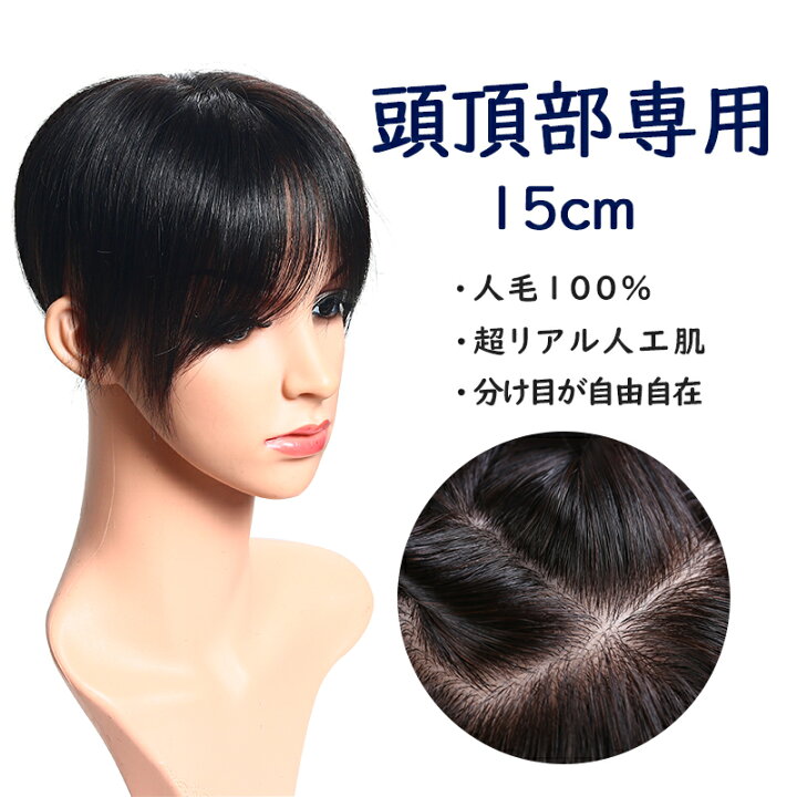 楽天市場 ウィッグ部分 ヘアピース 人毛100 総手植え 自然 人工皮膚加工 通気 ショート 部分ウィッグ 超リアル つむじ 前髪付き トップ カバー 医療用 白髪 薄毛 脱毛隠し ボリュームアップ メンズ かわいい 女性 送料無料 部分ウィッグ8 12 楽天海外通販 Hiye