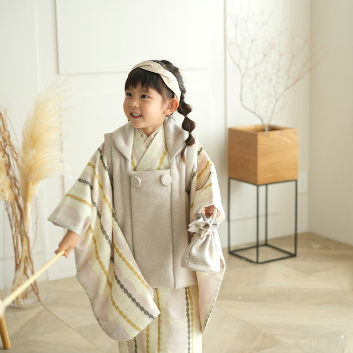 楽天市場】【レンタル】 七五三 3歳 着物 セット ひよこ商店 88cm 